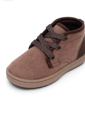 Kids Faux Suede Chukka Boots